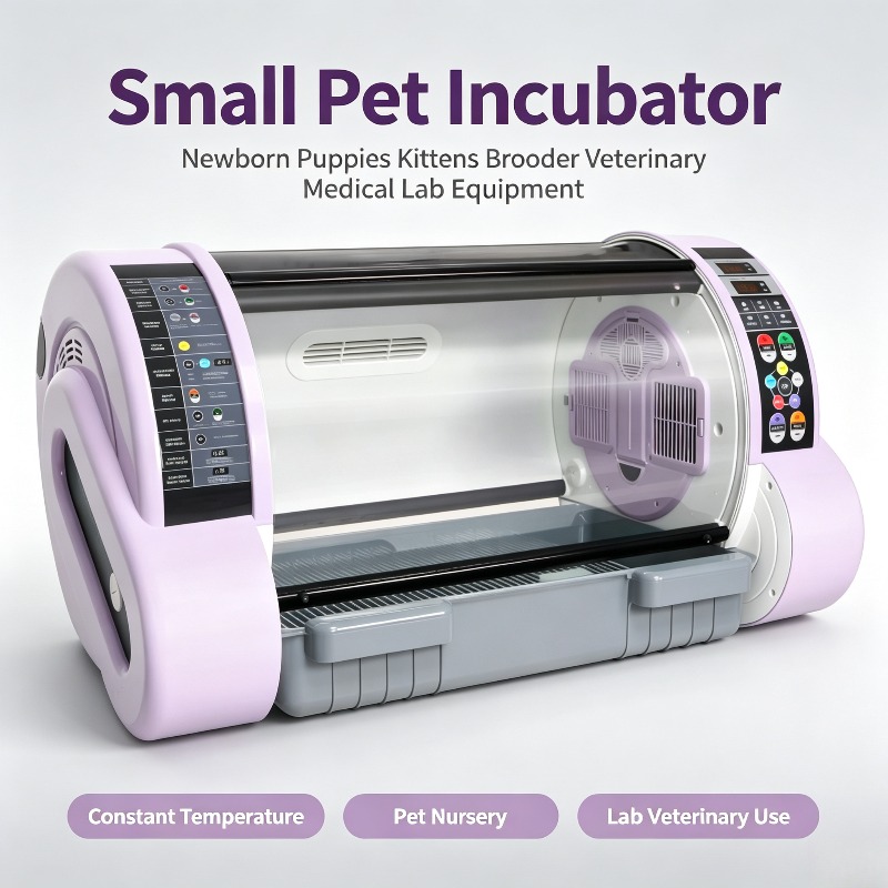 Lab Incubator - حاضنة صغيرة للحيوانات الأليفة لحديثي الولادة