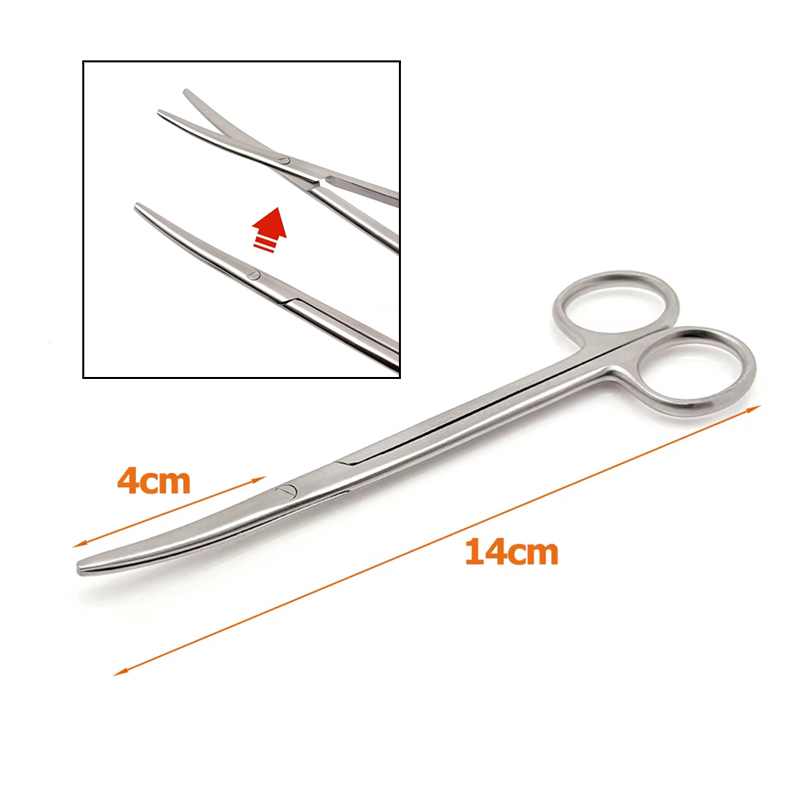 Medical Scissors - 14 سنتيمتر TC Metzenbaum مقص منحني