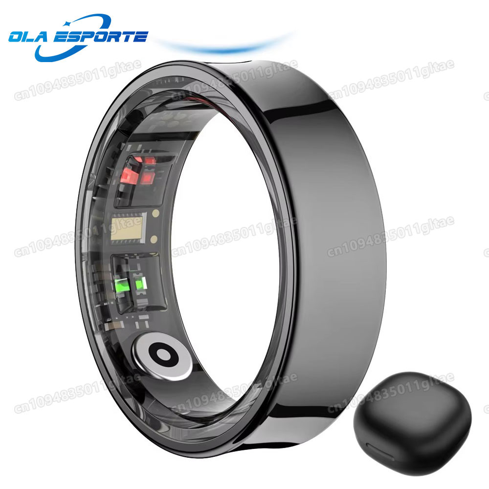 Blood Pressure Monitor - خاتم ذكي R10 مع علبة شحن