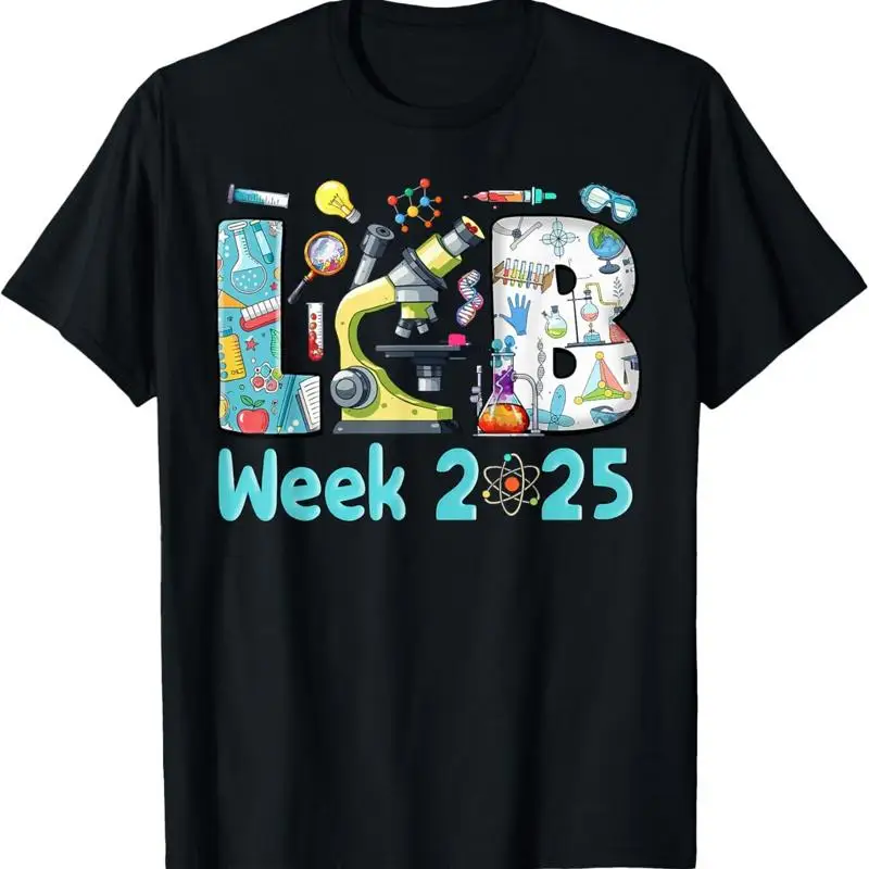 Medical Lab Week 2025 - تي شيرت فريق مختبر العلوم الطبية