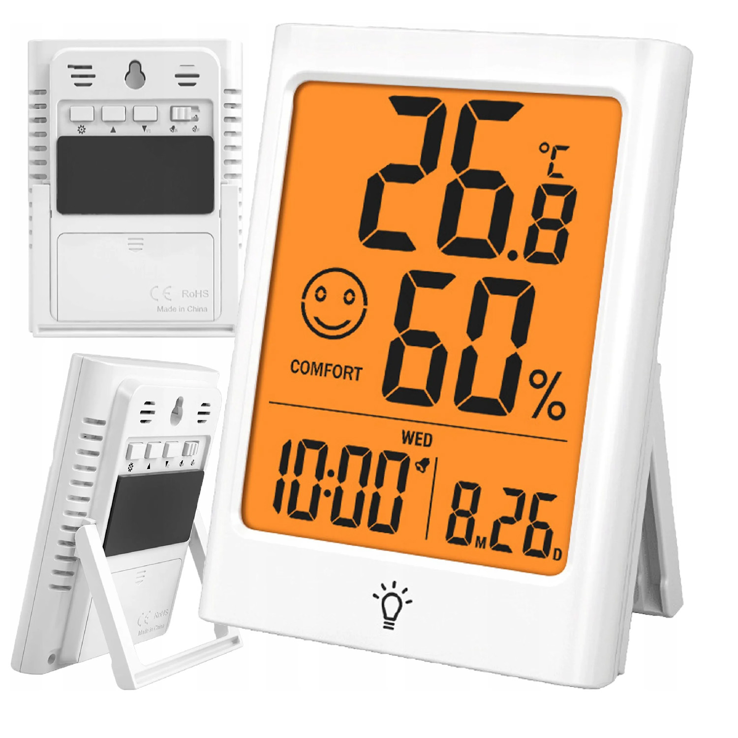 Thermometer Digital - مقياس الحرارة والرطوبة الرقمي من تيملون،