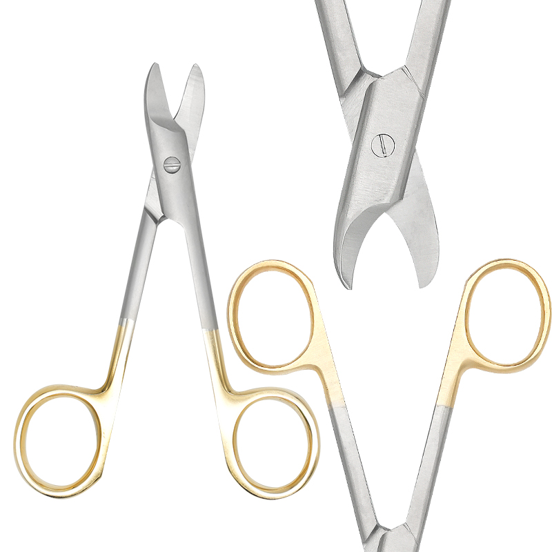 Medical Scissors - 1 قطعة مقص التاج المعدني الفولاذ