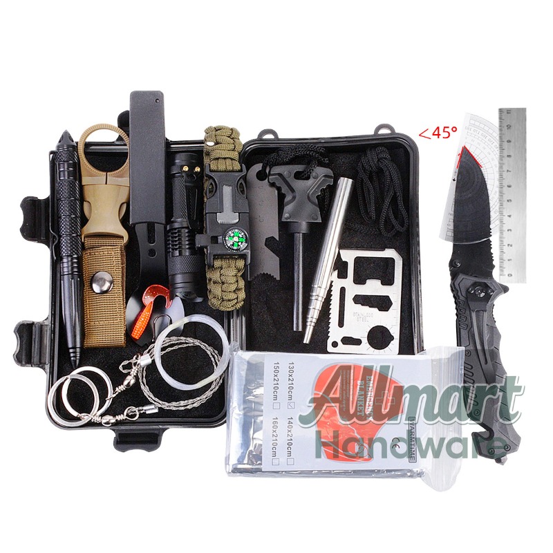 صندوق أدوات النجاة EDC المحمول - مراجعة First Aid Kit وسعره