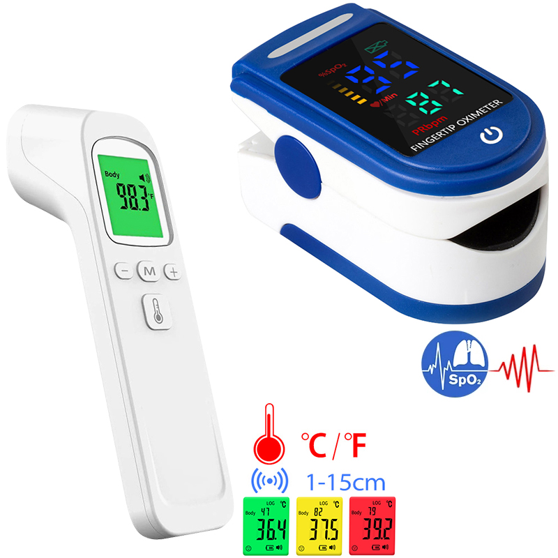 مسدس درجة حرارة الجبهة بالأشعة - مراجعة Pulse Oximeter وسعره