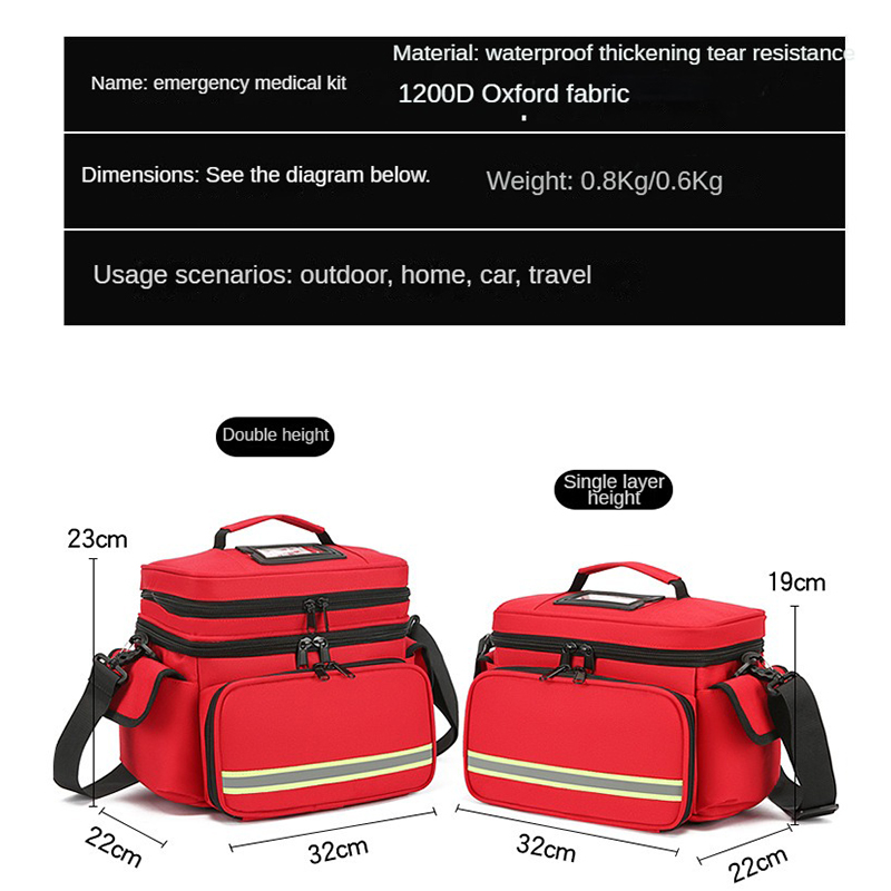 حقيبة إسعافات أولية مع شعار، م - مراجعة First Aid Kit وسعره