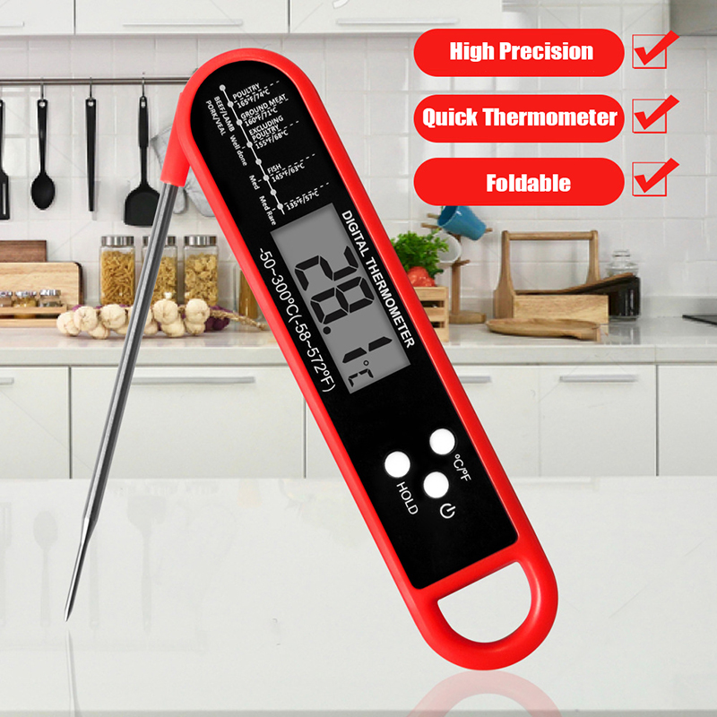 ميزان حرارة رقمي قابل للطي للح - مراجعة Thermometer Digital وسعره