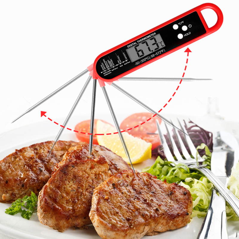 ميزان حرارة رقمي قابل للطي للح - مراجعة Thermometer Digital وسعره