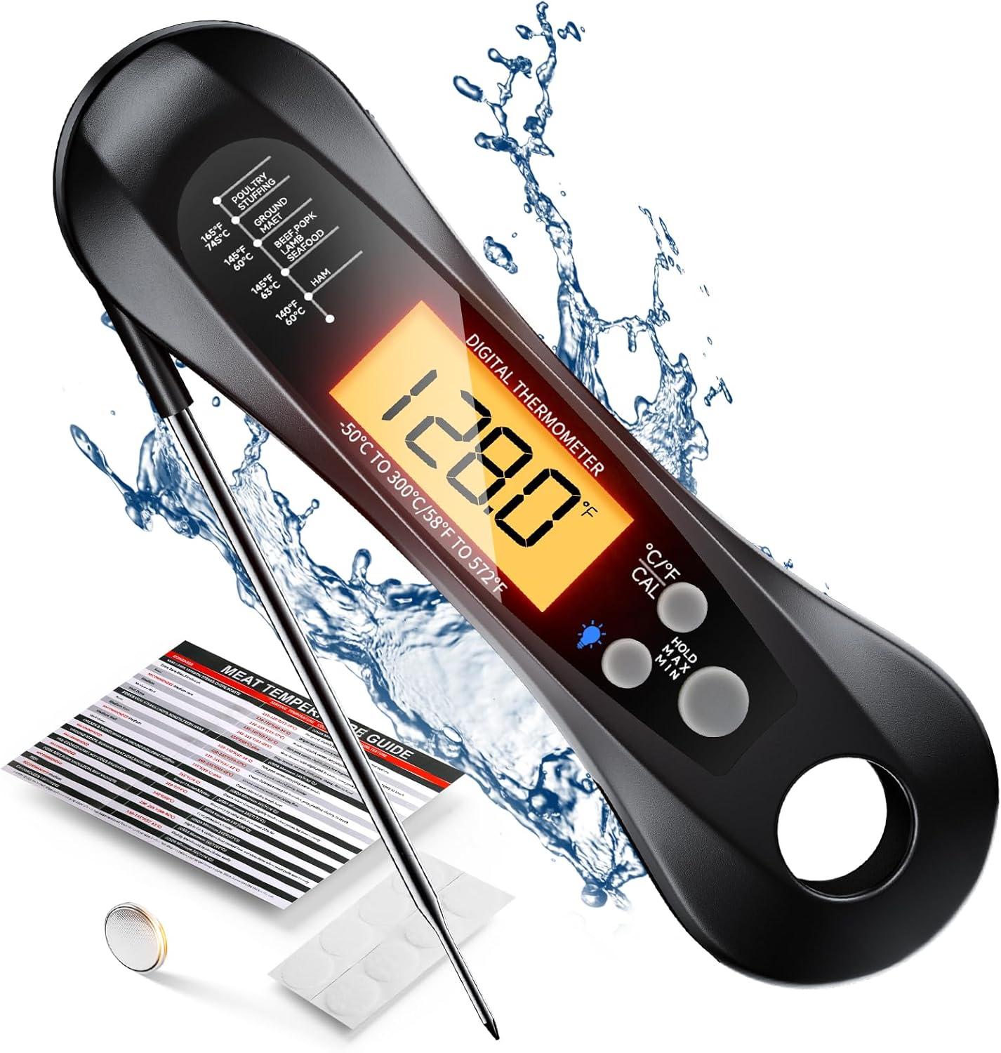 ميزان حرارة اللحوم الرقمي للقر - مراجعة Thermometer Digital وسعره