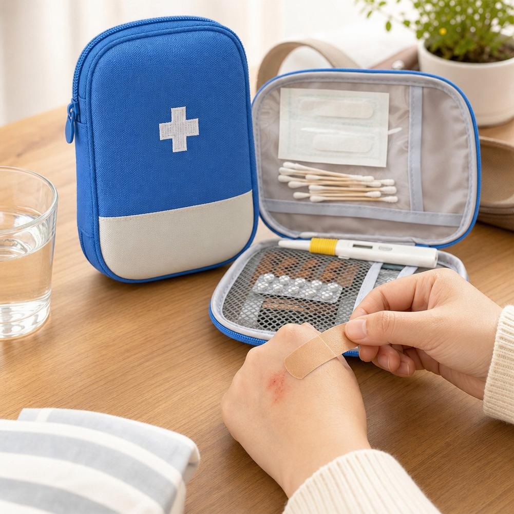 حقيبة إسعافات أولية محمولة ذات - مراجعة First Aid Kit وسعره