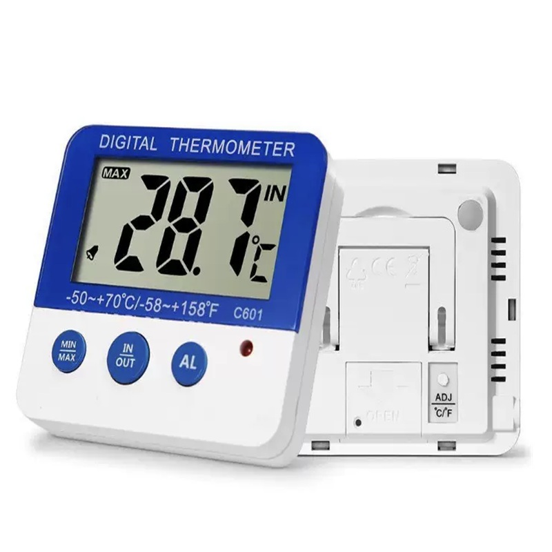 ميزان حرارة رقمي للثلاجة مع شا - مراجعة Thermometer Digital وسعره