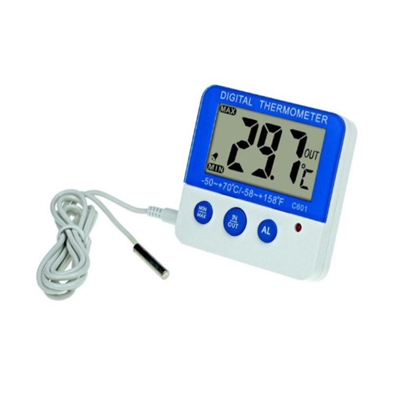 ميزان حرارة رقمي للثلاجة مع شا - مراجعة Thermometer Digital وسعره