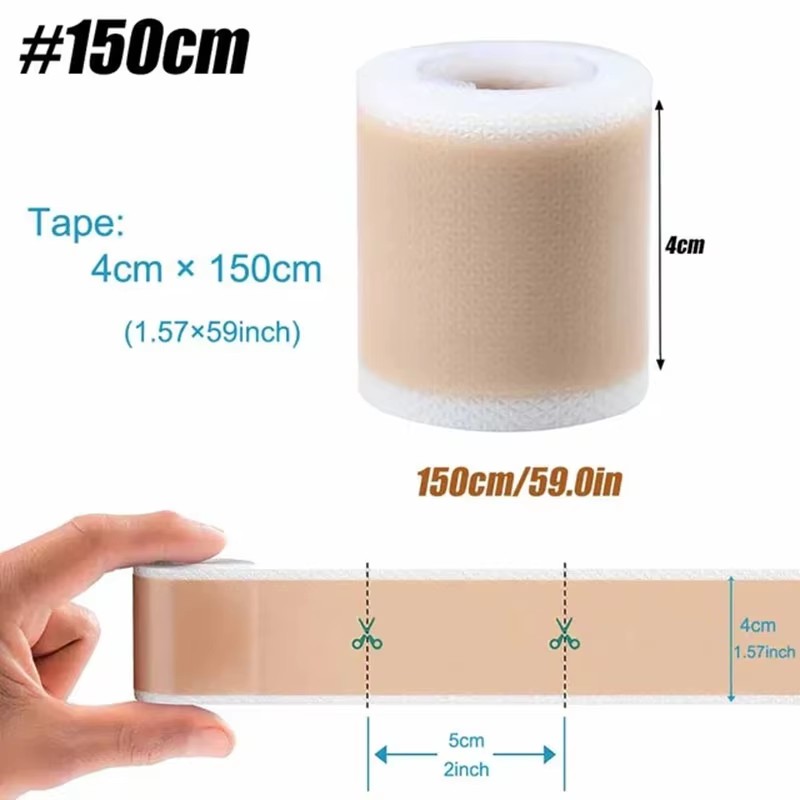 50/100/150 سنتيمتر هلام السيلي - مراجعة Medical Tape وسعره