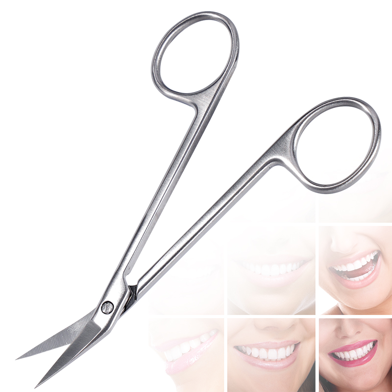 1 قطعة مقص صغير للأسنان منحني  - مراجعة Medical Scissors وسعره