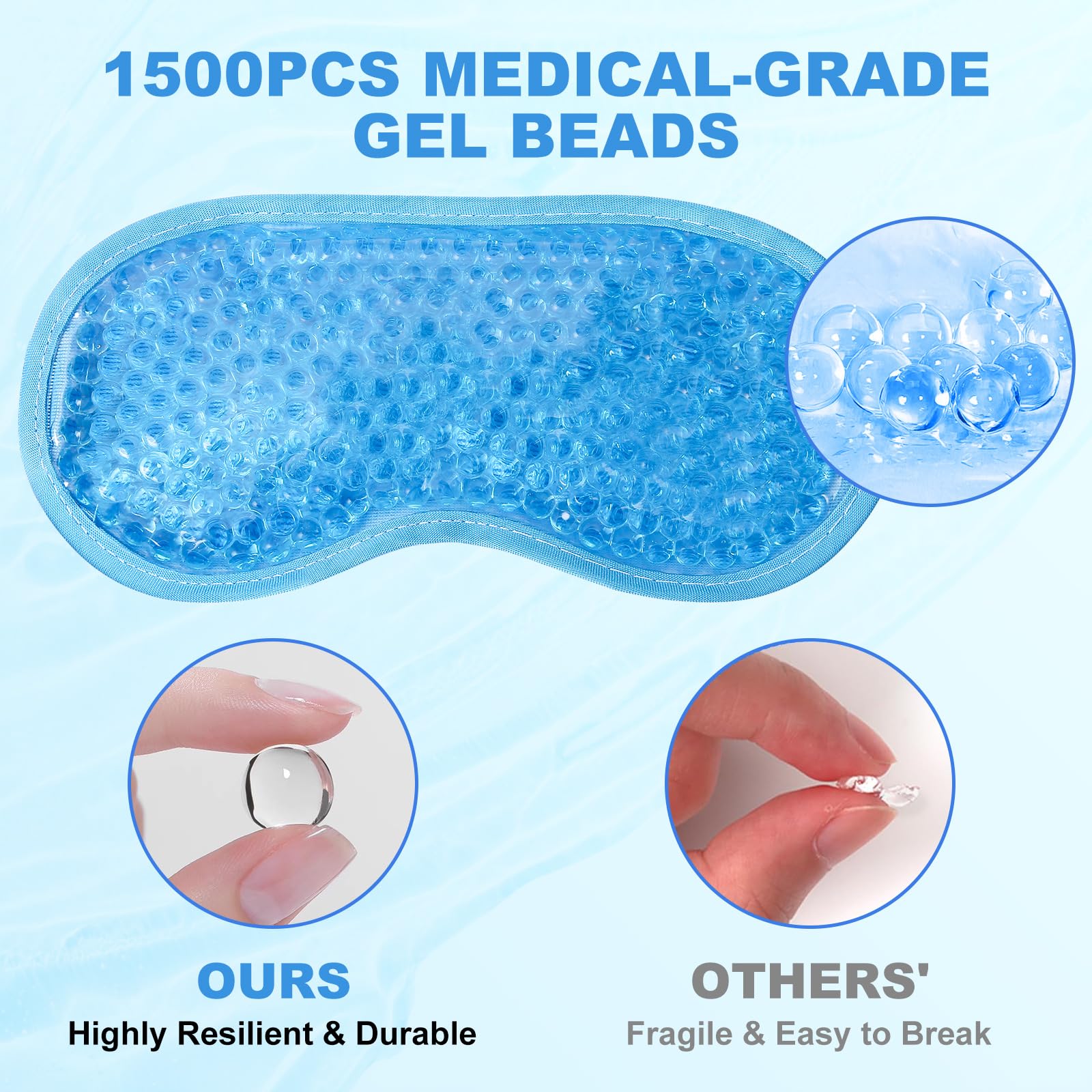 قناع تبريد للعينين لعلاج انتفا - مراجعة Surgical Mask وسعره