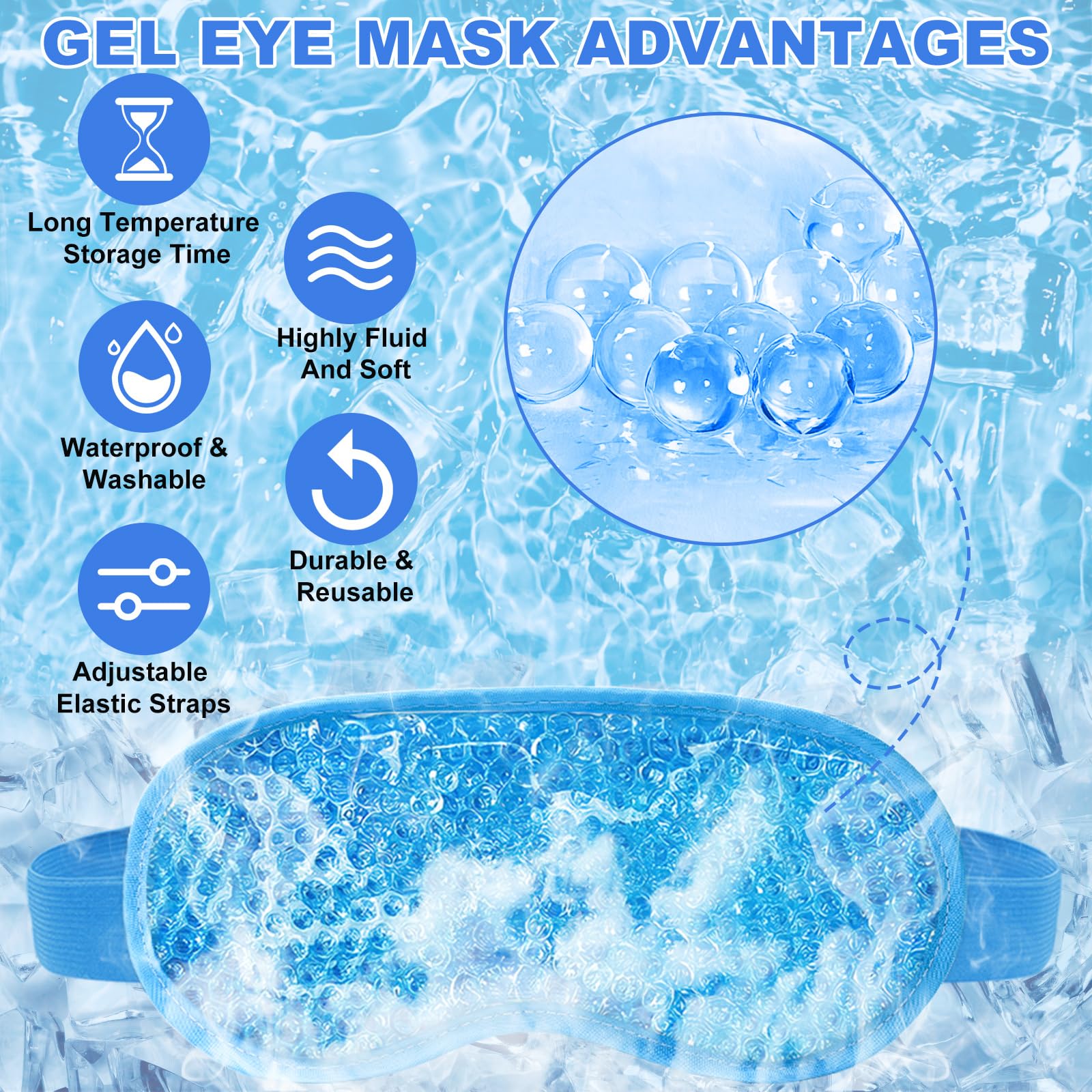 قناع تبريد للعينين لعلاج انتفا - مراجعة Surgical Mask وسعره