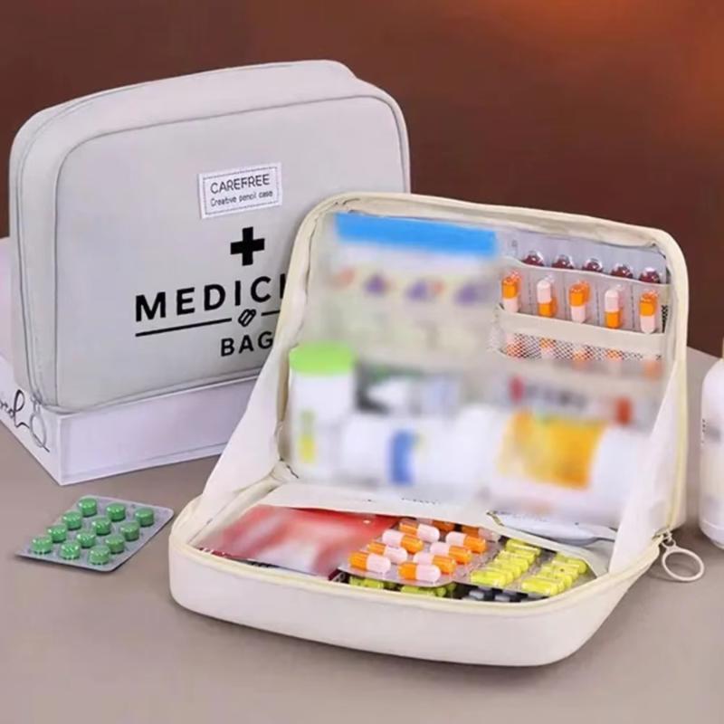 حقيبة إسعافات أولية محمولة لطي - مراجعة First Aid Kit وسعره