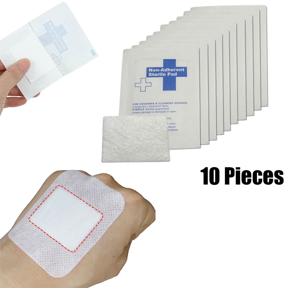 10 قطع من ضمادات الشاش الطبية  - مراجعة Medical Tape وسعره