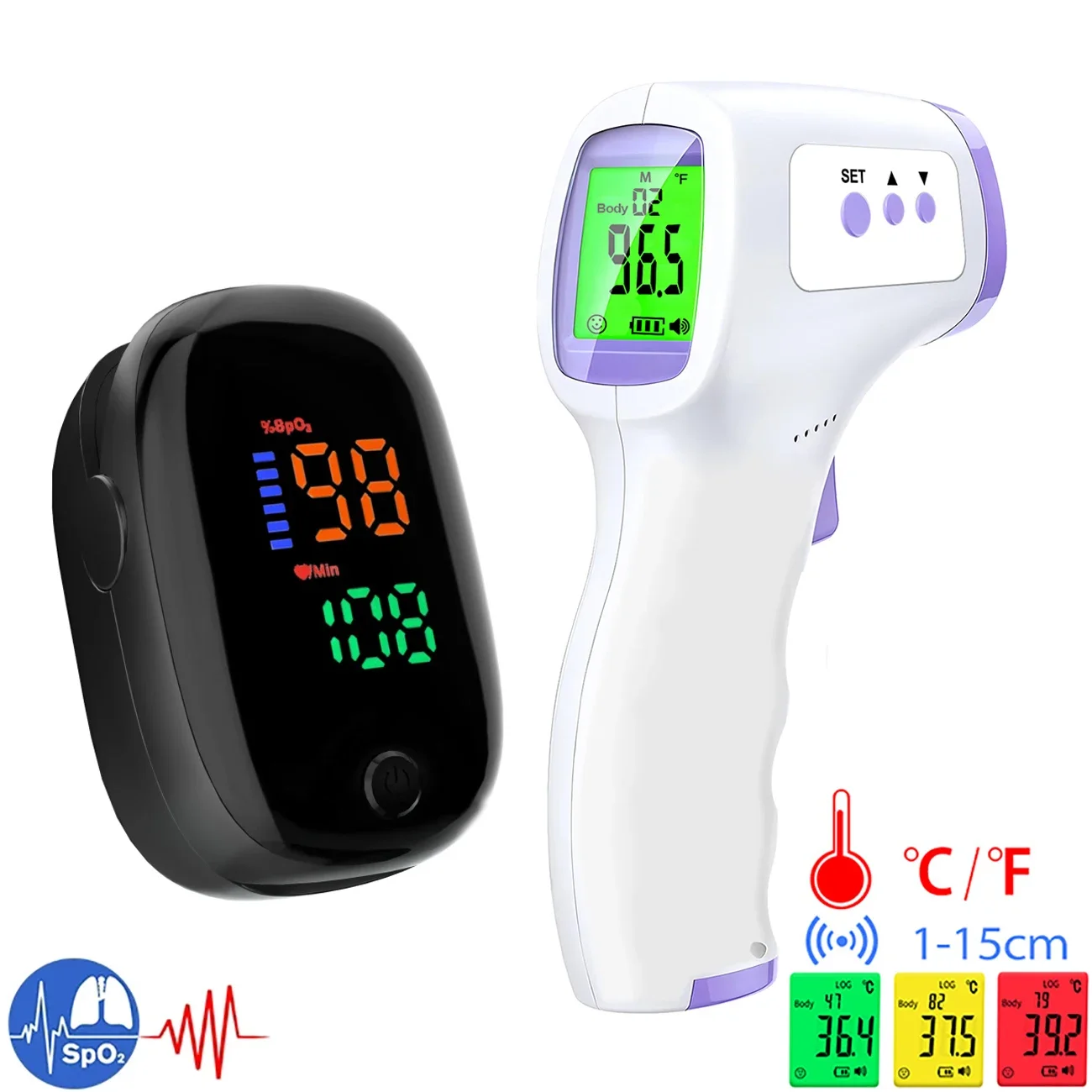 ميزان حرارة طبي بالأشعة تحت ال - مراجعة Pulse Oximeter وسعره